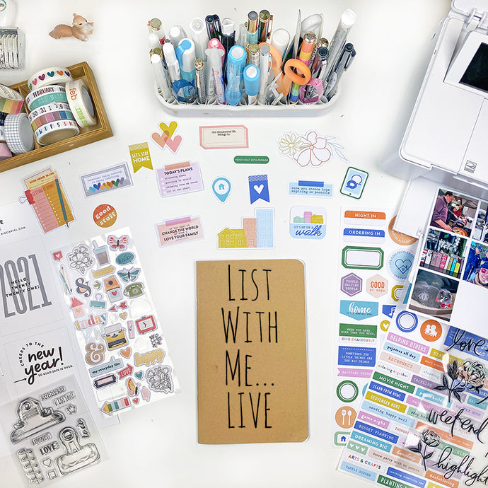 List With Me... LIVE, Traveler's Notebook Style 1.2.21