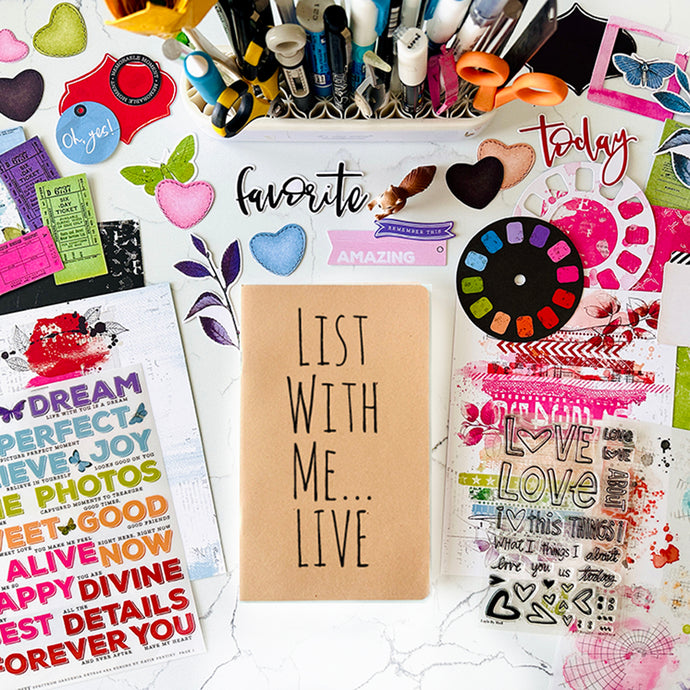 List With Me... LIVE, Traveler's Notebook Style 7.22.23