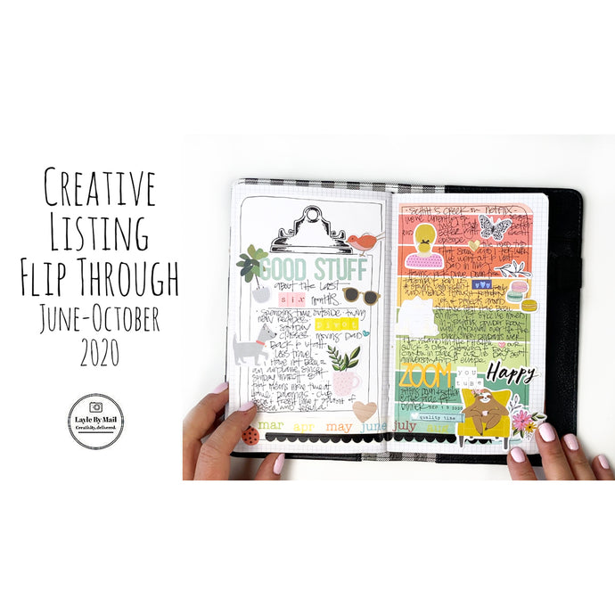 Creative Listing Flip Through - June-October, 2020