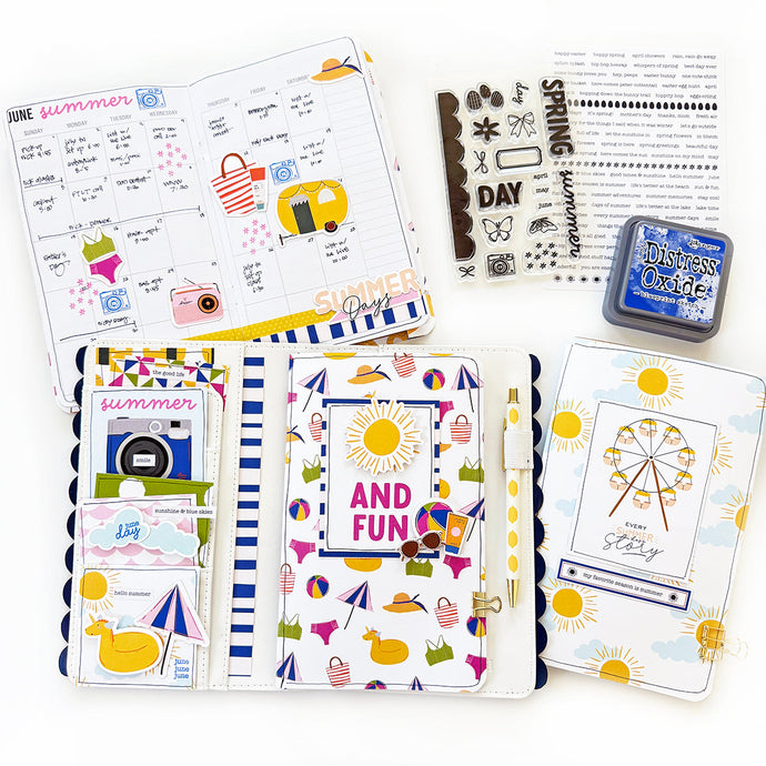 June Traveler's Notebook Set-up