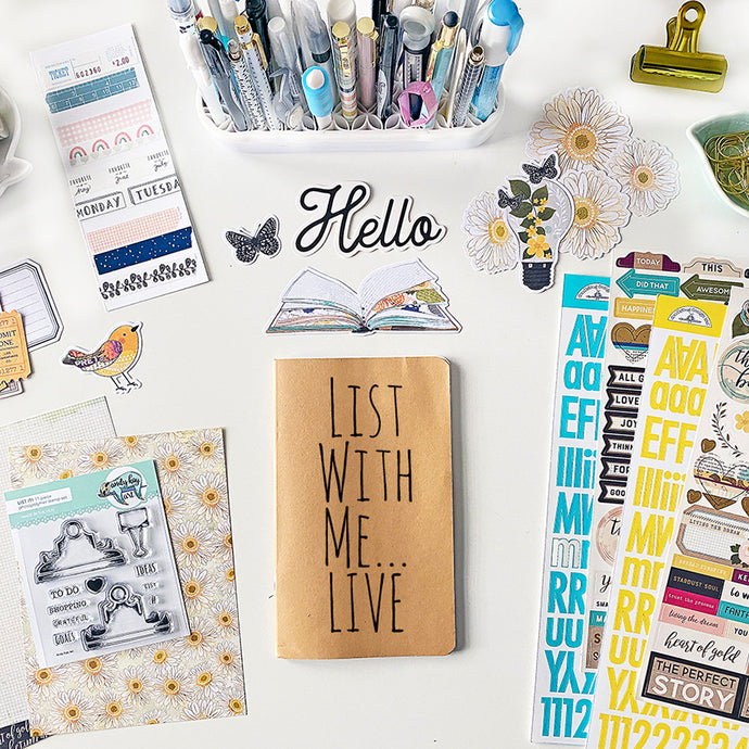 List With Me... LIVE, Traveler's Notebook Style 1.30.21