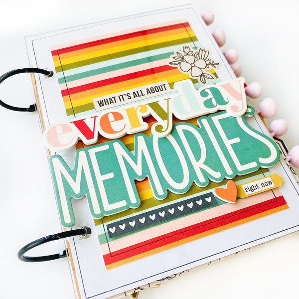 Everyday Memories Mini Book Project Kit