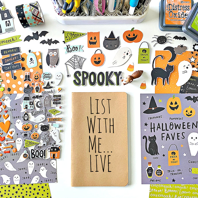 List With Me... LIVE, Traveler's Notebook Style 10.2.21