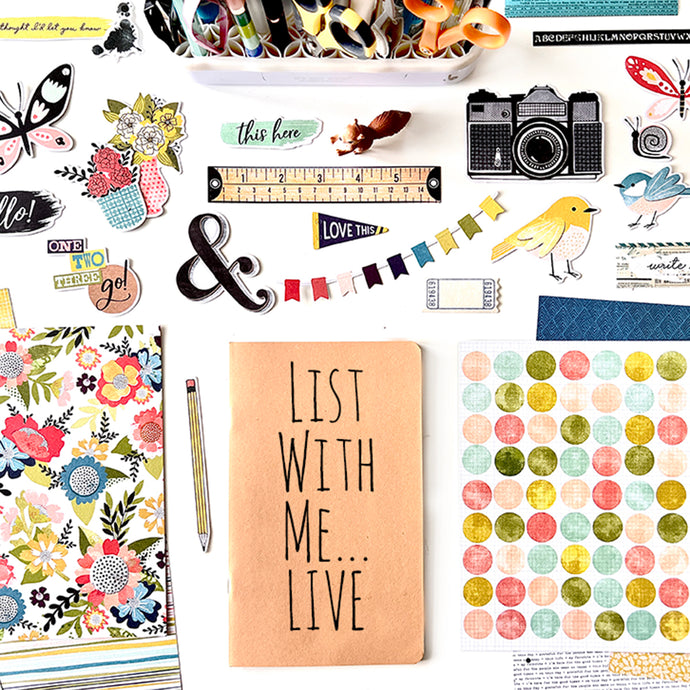 List With Me... LIVE, Traveler's Notebook Style 10.1.22