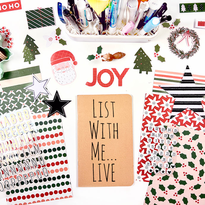 List With Me... LIVE, Traveler's Notebook Style 11.26.2022