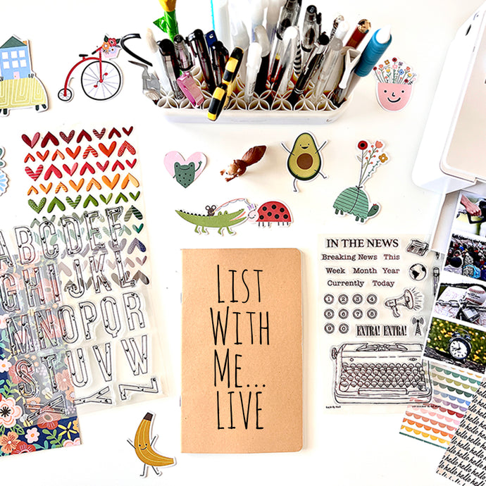 List With Me... LIVE, Traveler's Notebook Style 3.26.22