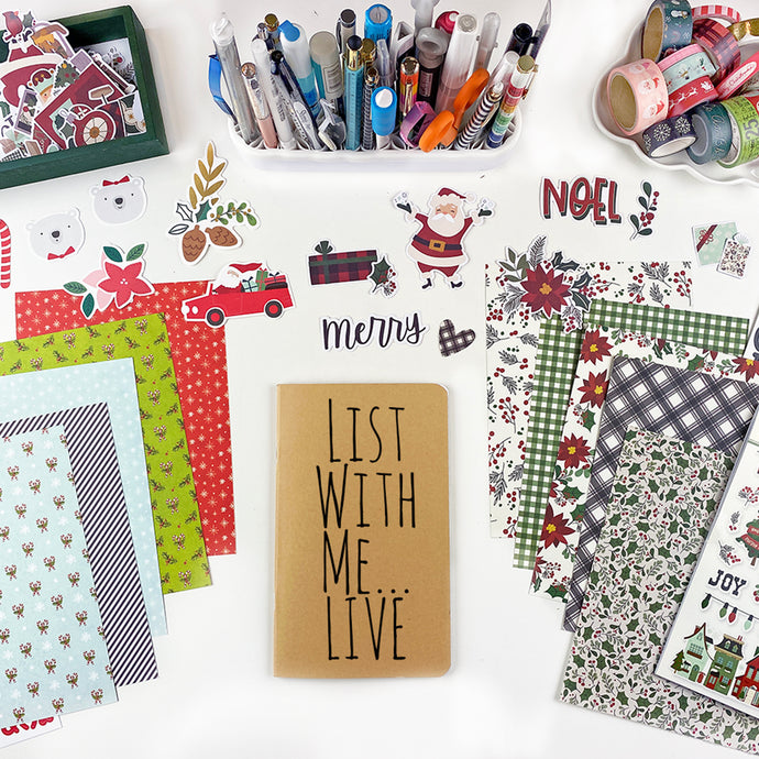 List With Me... LIVE, Traveler's Notebook Style 12.12.20