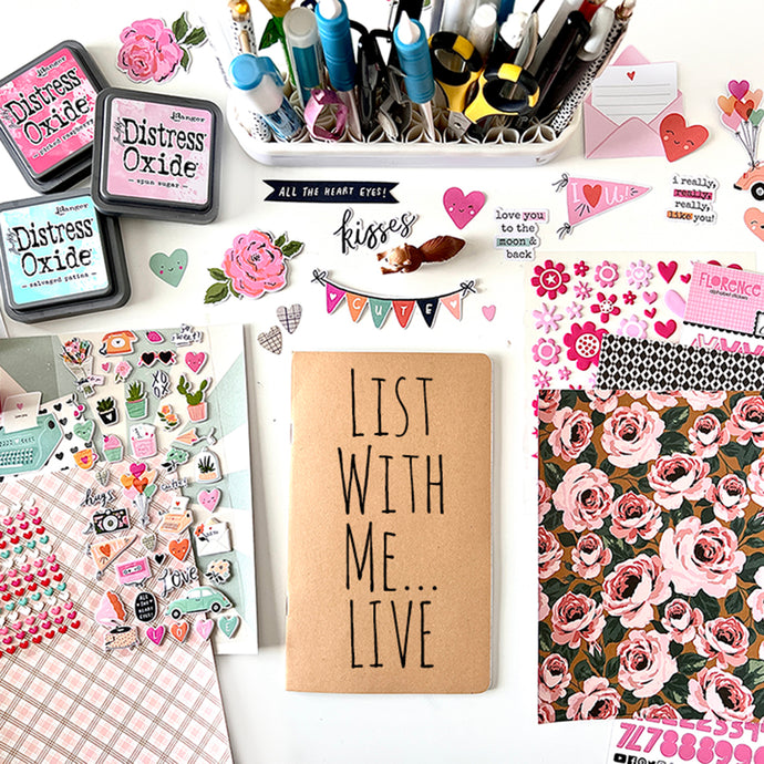 List With Me... LIVE, Traveler's Notebook Style 2.5.22