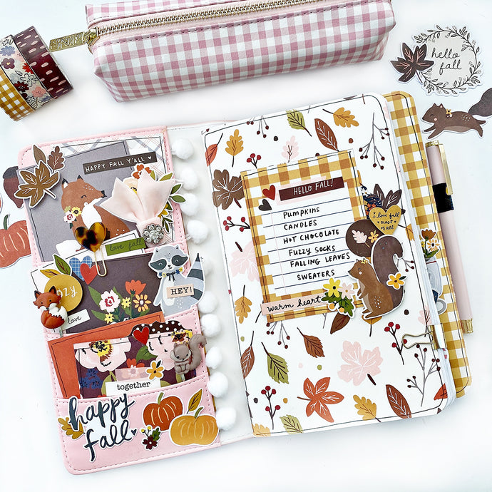 November Traveler's Notebook Set Up