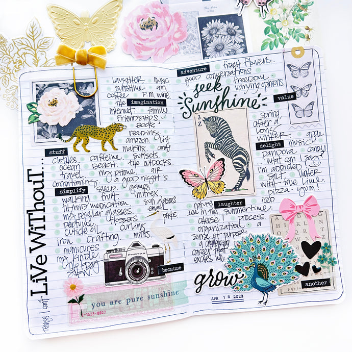 Things I Can't Live Without List