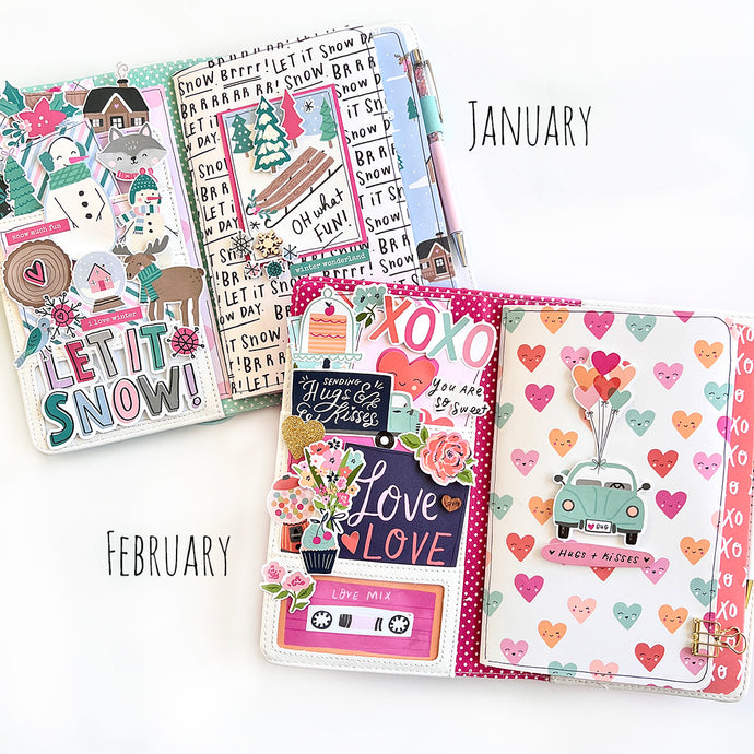 Winter Traveler's Notebook Kit