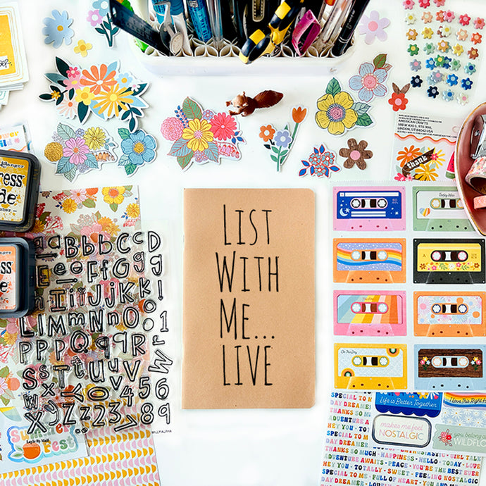 List With Me... LIVE, Traveler's Notebook Style 4.8.23