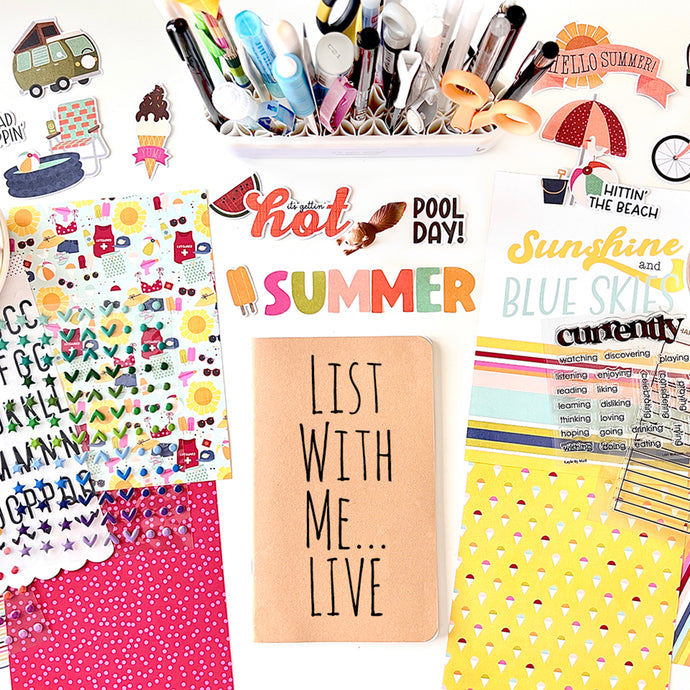 List With Me... LIVE, Traveler's Notebook Style 6.18.22