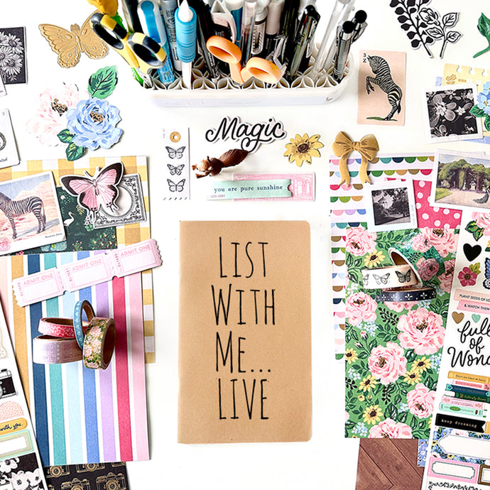 List With Me... LIVE, Traveler's Notebook Style 4.15.23