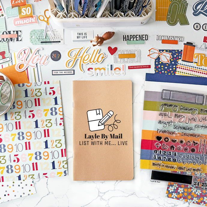 List With Me... LIVE, Traveler's Notebook Style 1.4.25