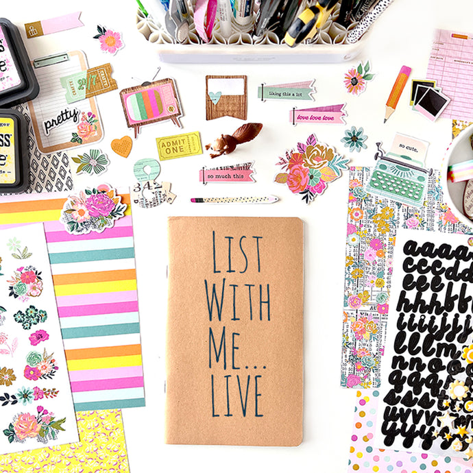 List With Me... LIVE, Traveler's Notebook Style 4.16.22