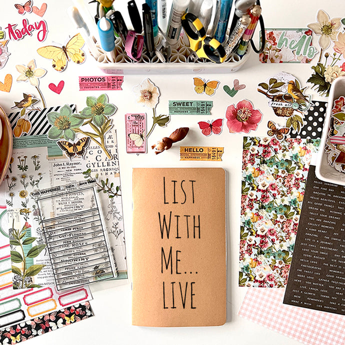 List With Me... LIVE, Traveler's Notebook Style 1.15.21