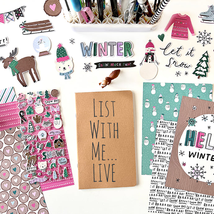 List With Me... LIVE, Traveler's Notebook Style 1.22.22