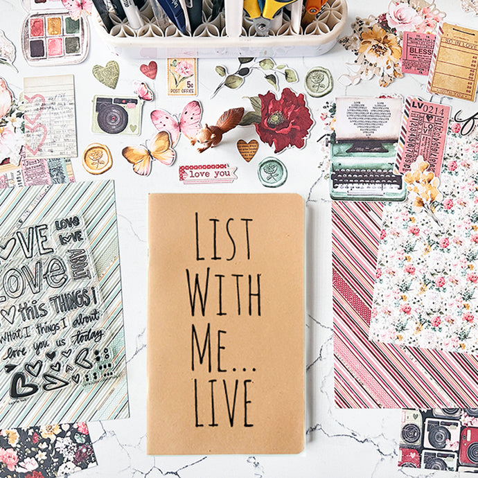 List With Me... LIVE, Traveler's Notebook Style 2.10.24