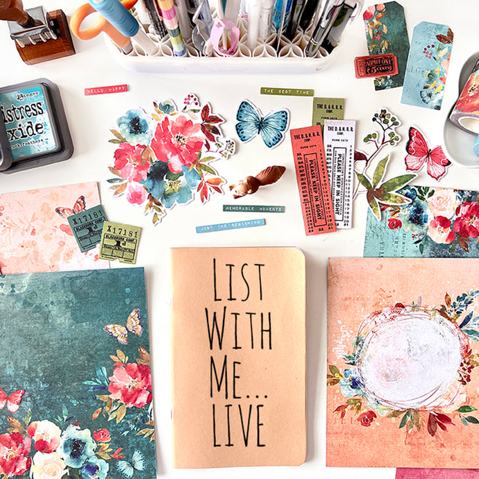 List With Me... LIVE, Traveler's Notebook Style 9.10.22