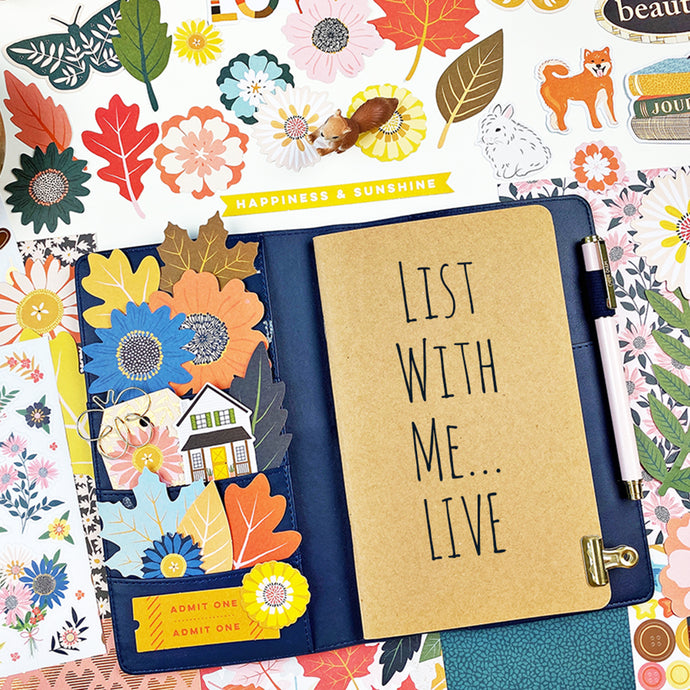 List With Me... LIVE, Traveler's Notebook Style 9.11.21