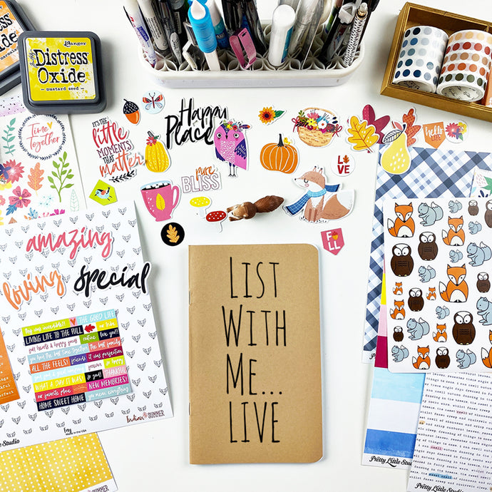 List With Me... LIVE, Traveler's Notebook Style 9.28.21