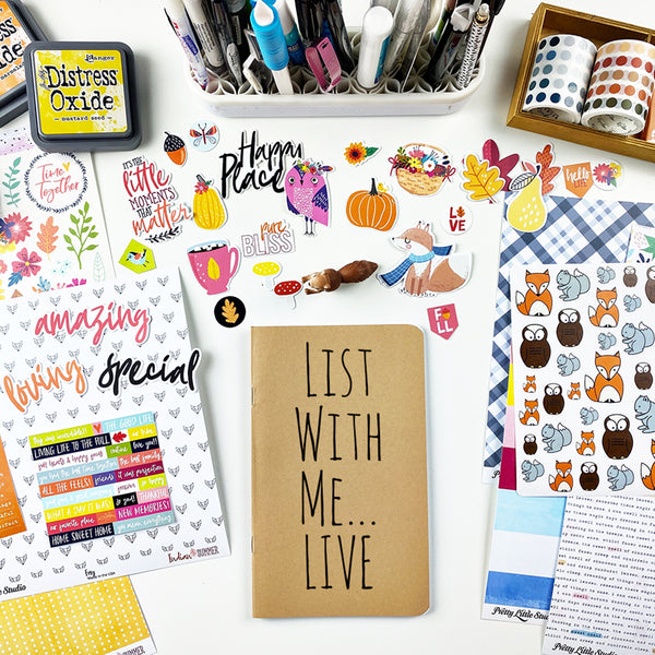 List With Me... LIVE, Traveler's Notebook Style 9.28.21