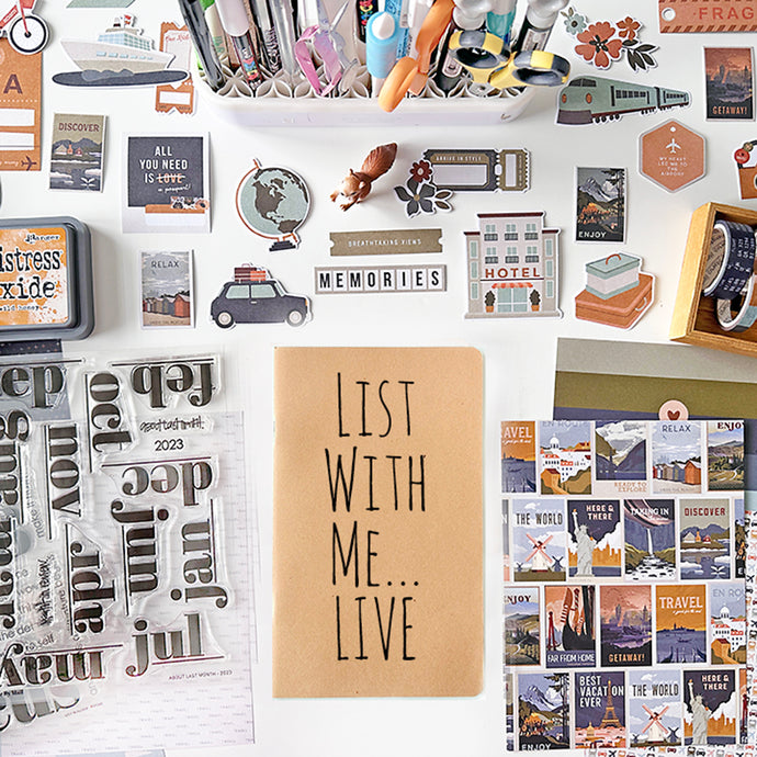 List With Me... LIVE, Traveler's Notebook Style 6.3.23