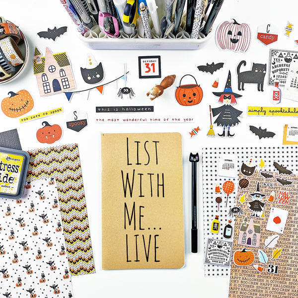 List With Me... LIVE, Traveler's Notebook Style 10.9.21