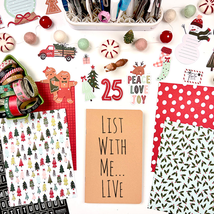 List With Me... LIVE, Traveler's Notebook Style 12.3.22