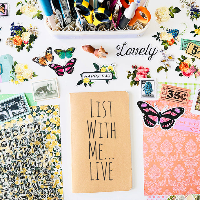 List With Me... LIVE, Traveler's Notebook Style 4.1.23