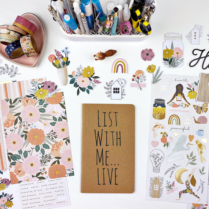 List With Me... LIVE, Traveler's Notebook Style 9.4.21