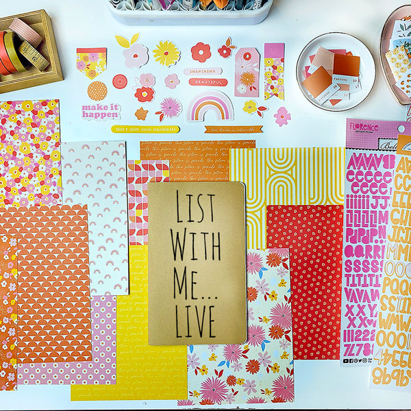List With Me... LIVE, Traveler's Notebook Style 5.22.21