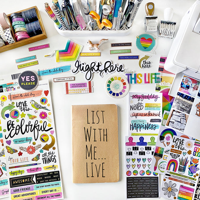 List With Me... LIVE, Traveler's Notebook Style 3.6.21