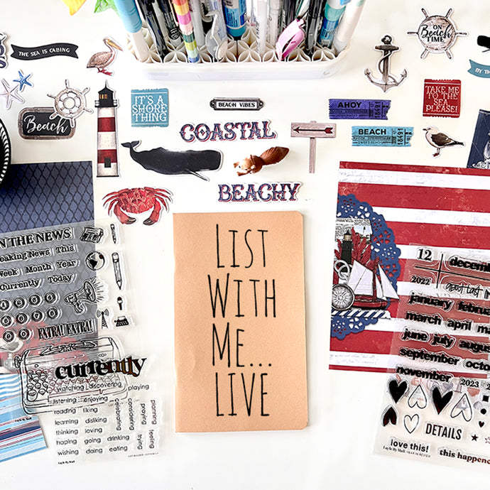 List With Me... LIVE, Traveler's Notebook Style 8.27.22