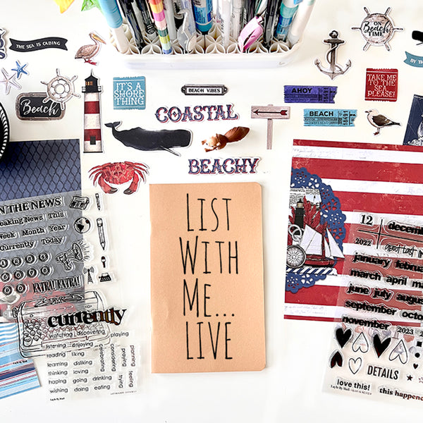 List With Me... LIVE, Traveler's Notebook Style 8.27.22
