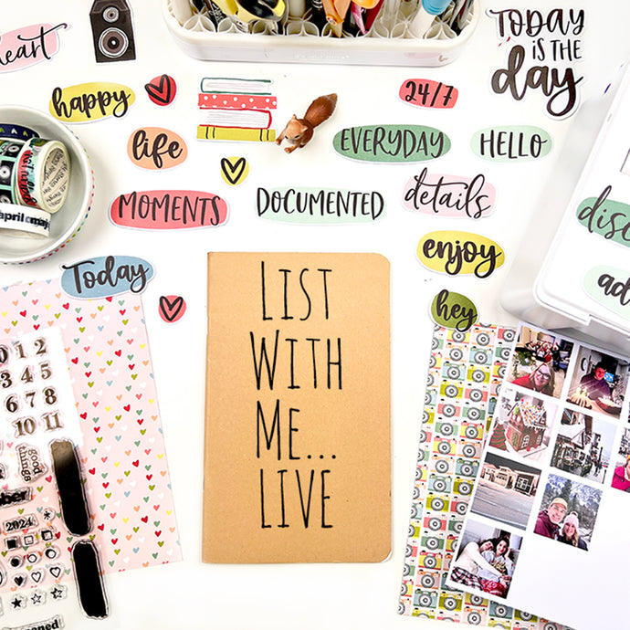 List With Me... LIVE, Traveler's Notebook Style 1.7.23