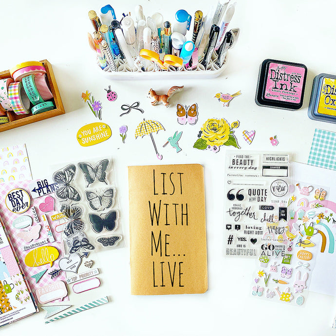 List With Me... LIVE, Traveler's Notebook Style 3.20.21