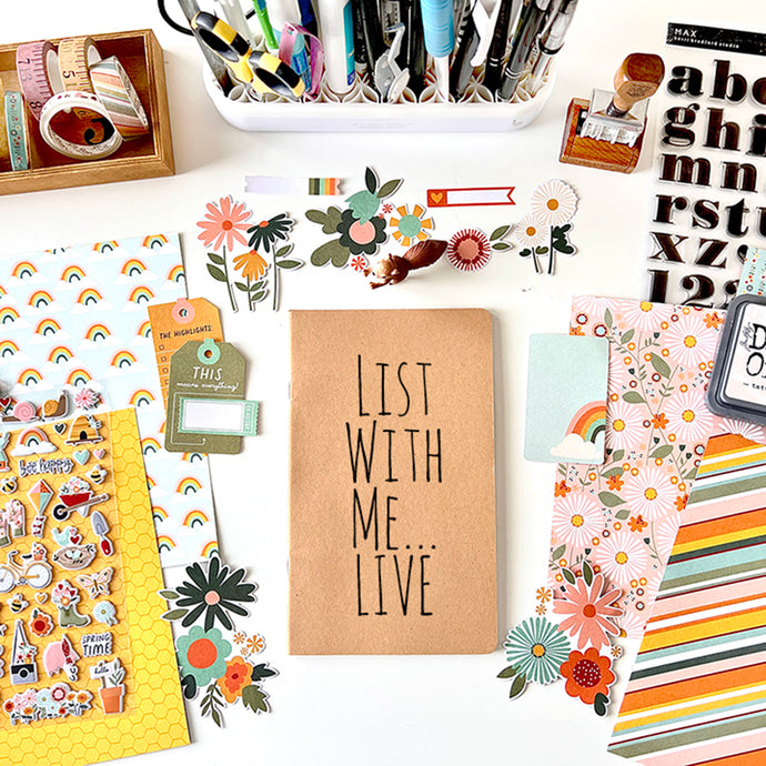 List With Me... LIVE, Traveler's Notebook Style 3.5.22