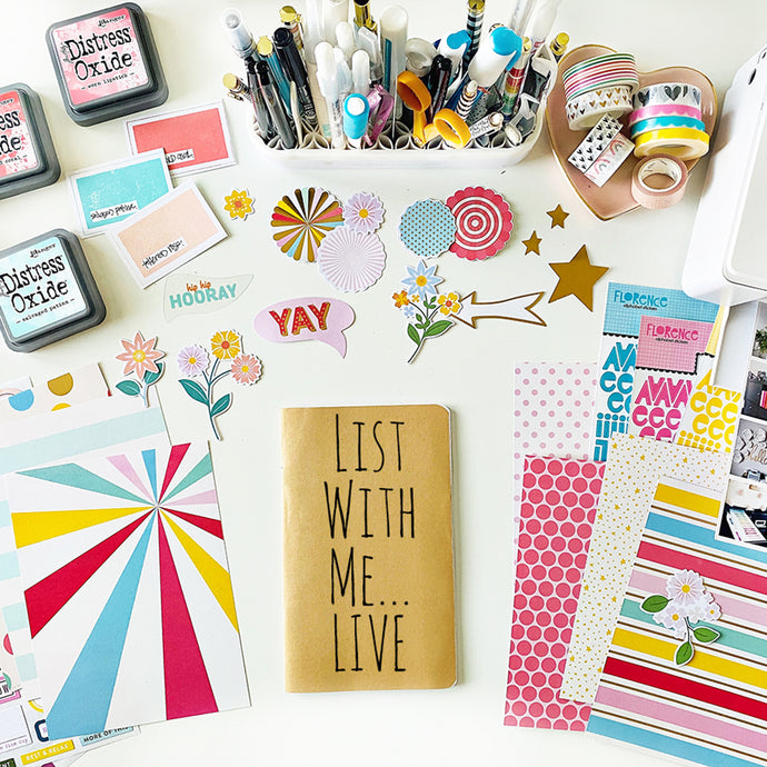 List With Me... LIVE, Traveler's Notebook Style 5.15.21