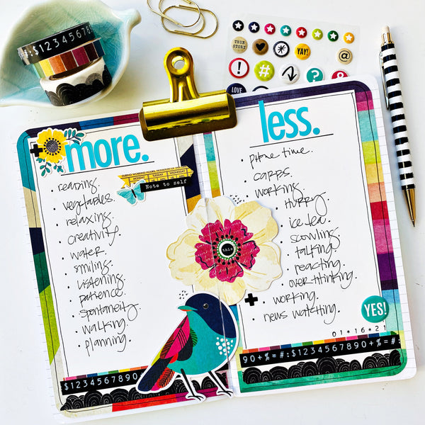 More > Less List