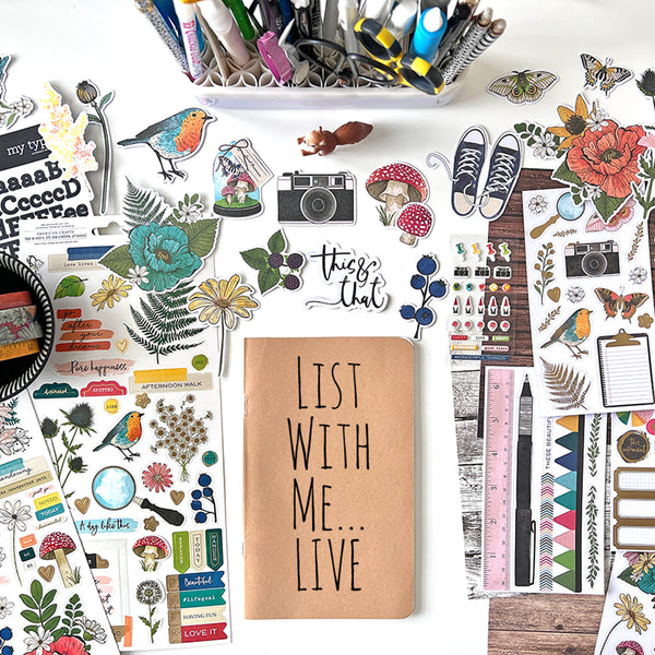 List With Me... LIVE, Traveler's Notebook Style 11.20.21
