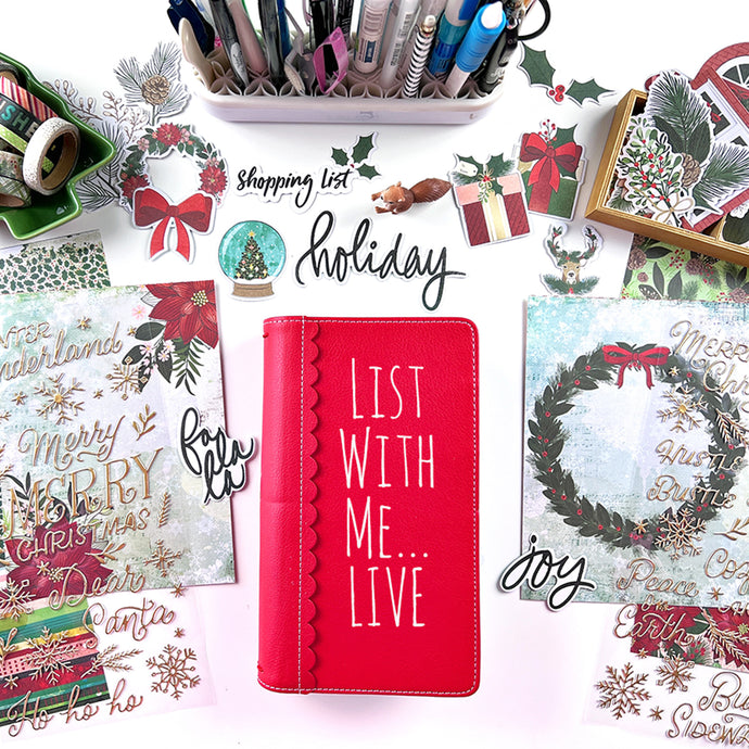 List With Me... LIVE, Traveler's Notebook Style 11.27.21