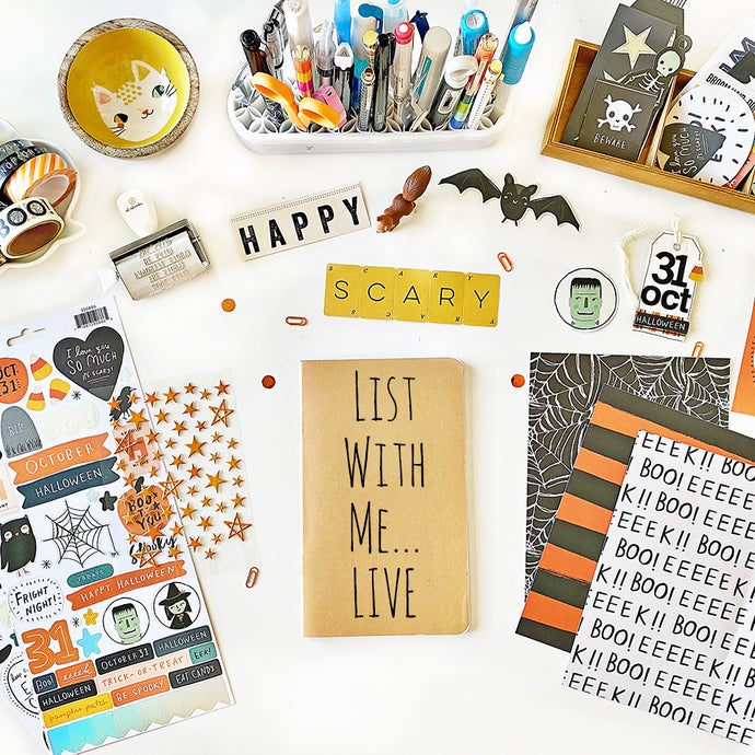 List With Me... LIVE, Traveler's Notebook Style 10.31.20