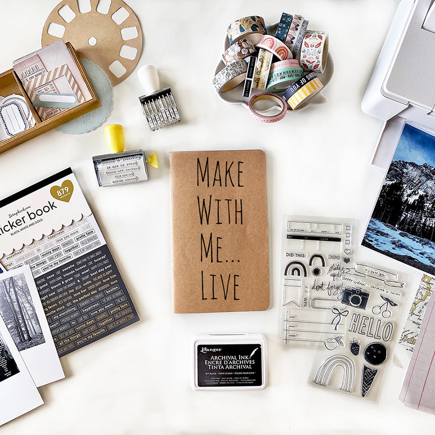 Make With Me... LIVE, Traveler's Notebook Style 8.15.20 – Layle By Mail