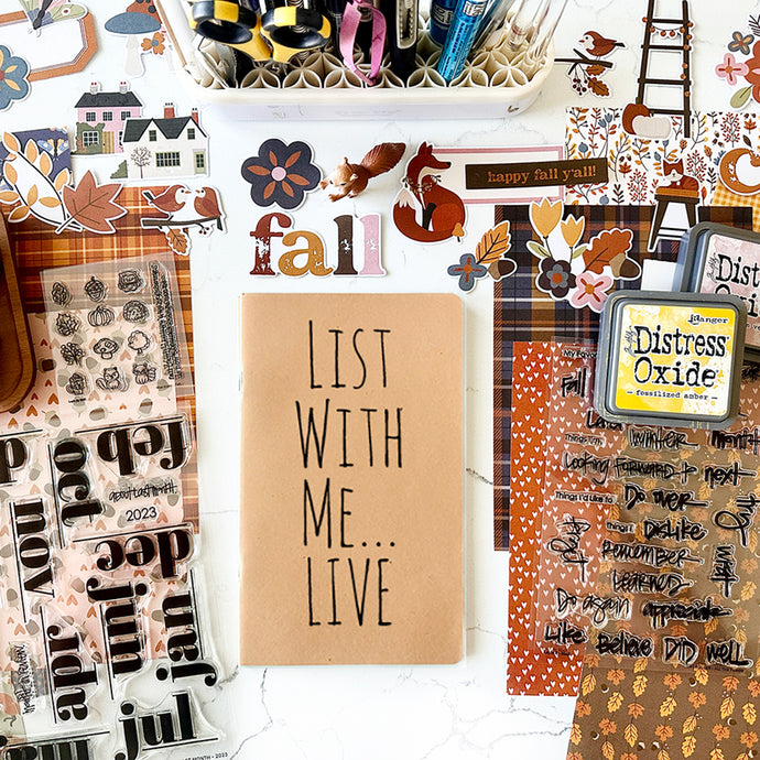 List With Me... LIVE, Traveler's Notebook Style 9.16.23