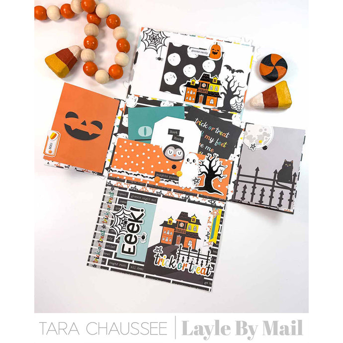 'Bat' to the Bone Halloween Mini | Design Team: Tara Chaussee