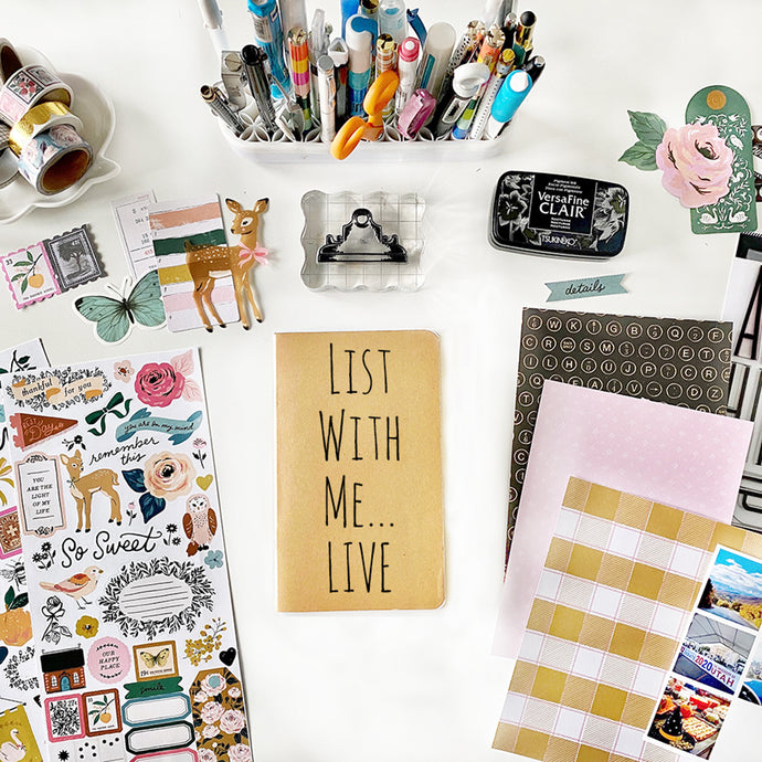 List With Me, Traveler's Notebook Style 11/7/20