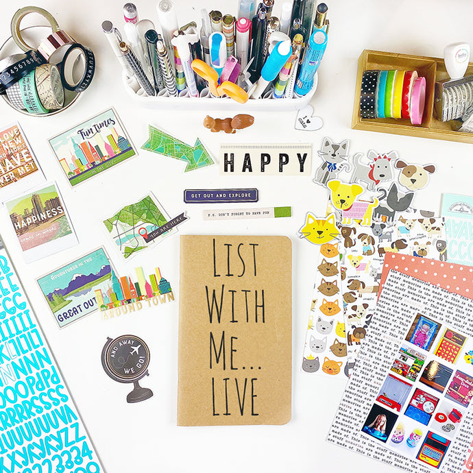 List With Me... LIVE, Traveler's Notebook Style 11.14.20