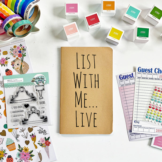 List With Me... Live, Traveler's Notebook Style 9.19.20